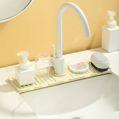 Faucet Splash-Proof Draining Guard Mat