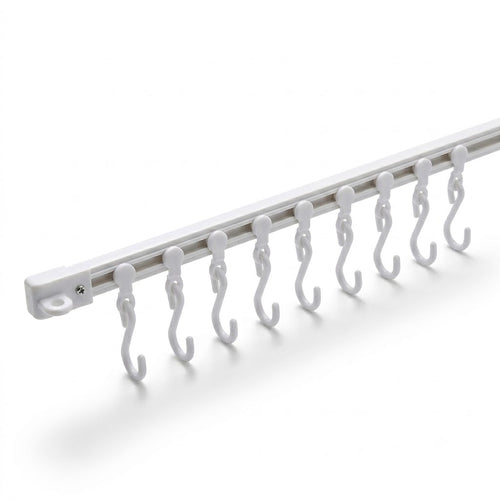Sliding Cabinet Door Rail Hook Rack