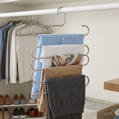 Multi-Layer S-Shape Pants Hanger