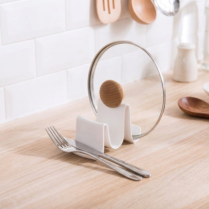 Wave Countertop Pot Lid Stand